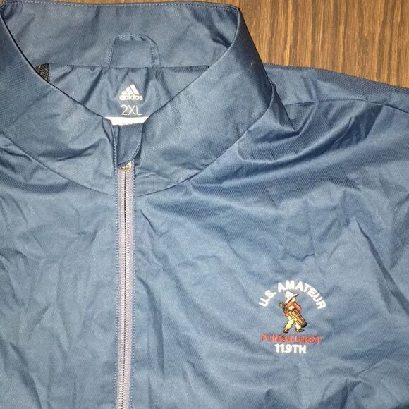 2019 Pinehurst Putter boy 119th US Amateur Golf Open Climastorm jacket adidas 2X - Picture 1 of 6